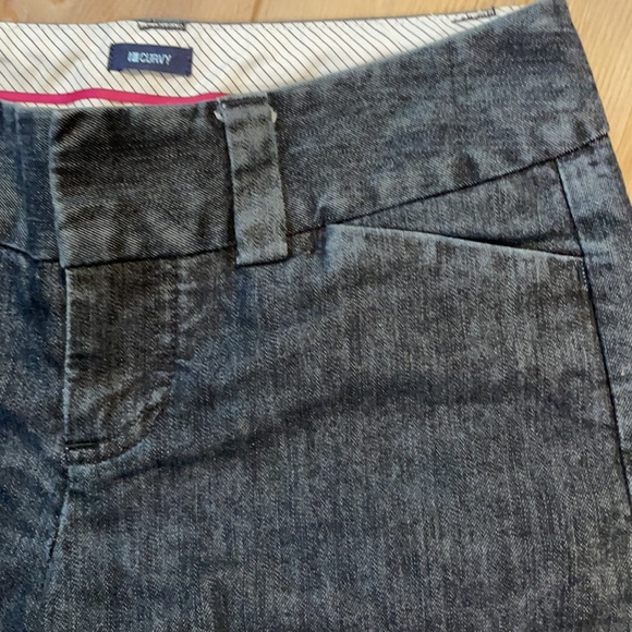 Gap curvy jeans dark wash jr women’s size 1 regular Flare low rise RN 54023 EUC - Picture 7 of 16